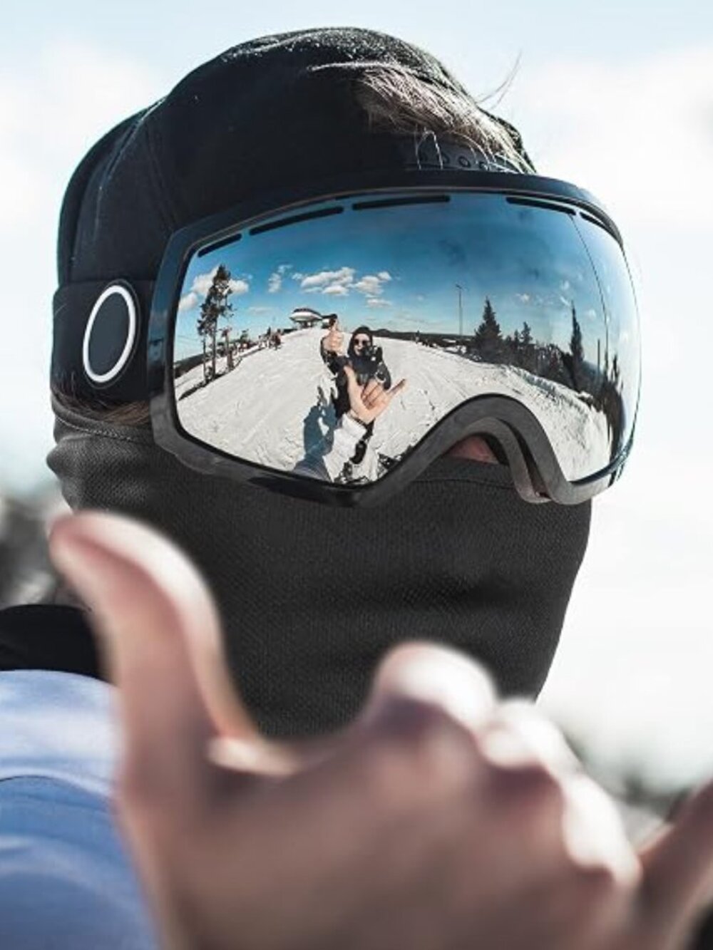 Achiou Ski Mask for Men and Women, Lightweight UV Balaclava Face Cover - Picture 5 of 7